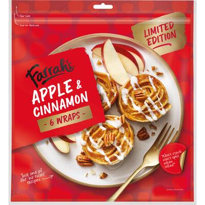 farrah's wraps apple & cinnamon