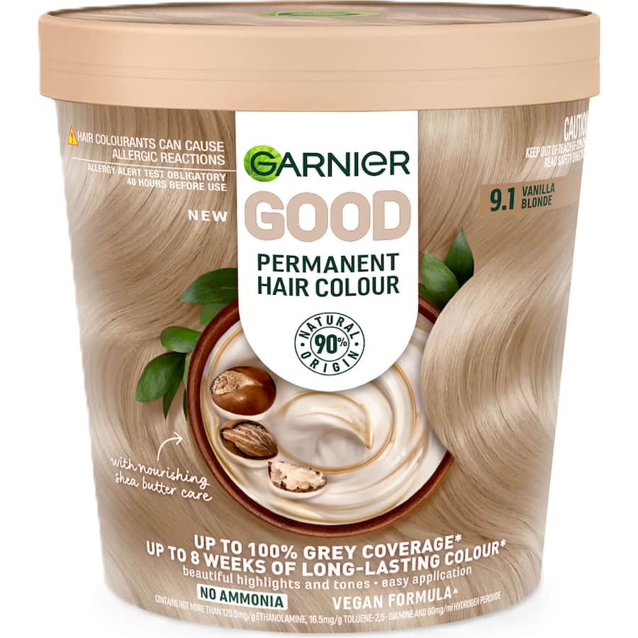 Garnier Good Permanent Hair Colour 9.1 Vanilla Blonde