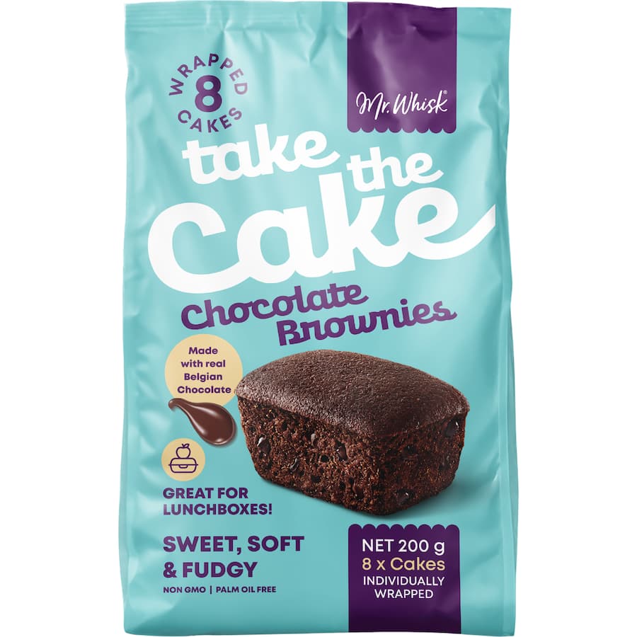 Mr Whisk Take The Cake Brownies Chocolate