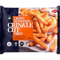 Woolworths Crinkle Cut Fries Crispy Seasoned