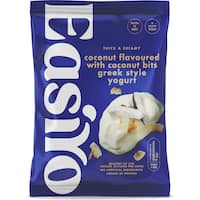Easiyo Thick & Creamy Coconut Flavoured With Coconut Bits Greek Style Yogurt Base