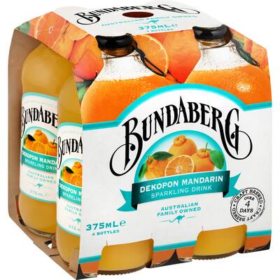 bundaberg sparkling drink dekopon mandarin