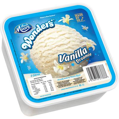 much moore wonders frozen dessert vanilla
