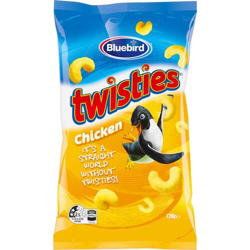Bluebird Corn Snacks Twisties Chicken