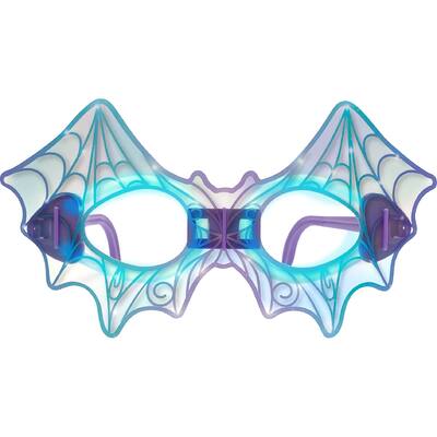 halloween glow mask laced bat