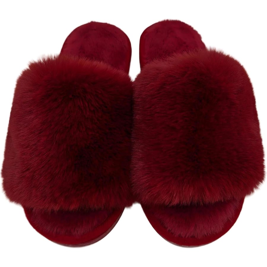 Woolworths Ladies Slippers Satin Faux - Assorted