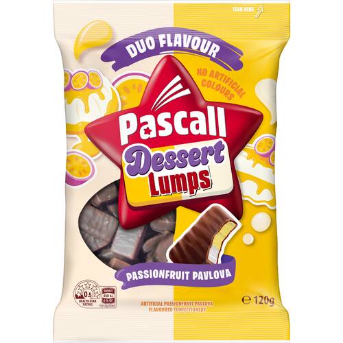 Pascall Lollies Passionfruit Pavlova Lumps
