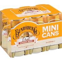 Bundaberg Diet 6 x200ml