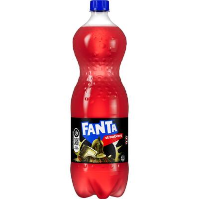 fanta soft drink strawberry