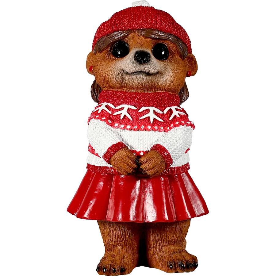 Mirabella Decoration Ruby The Meerkat Snowflake