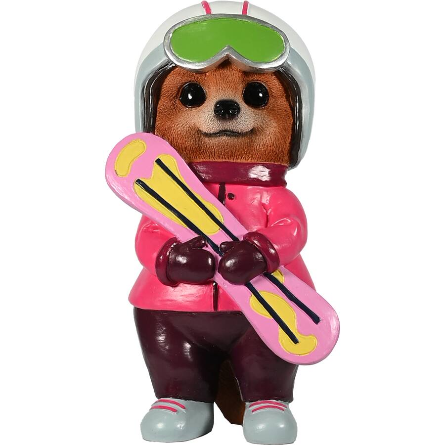 Mirabella Decoration Zara The Meerkat Snowboarder