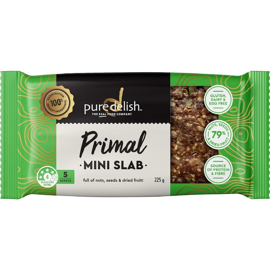 Pure Delish Primal Mini Slab Nuts, Seeds & Dried Fruit