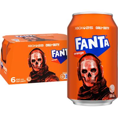 fanta xbox soft drink orange