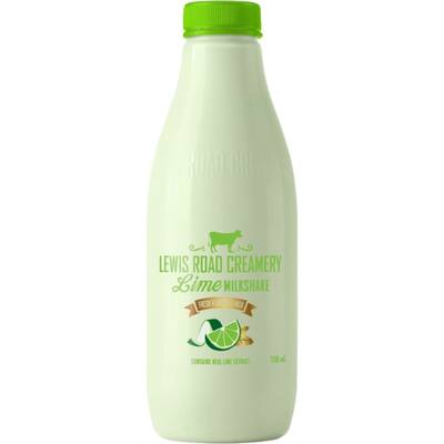 lewis road creamery flavoured milk lime