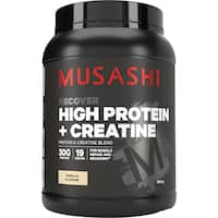 Musashi High Protein + Creatine  Vanilla Flavour Powder