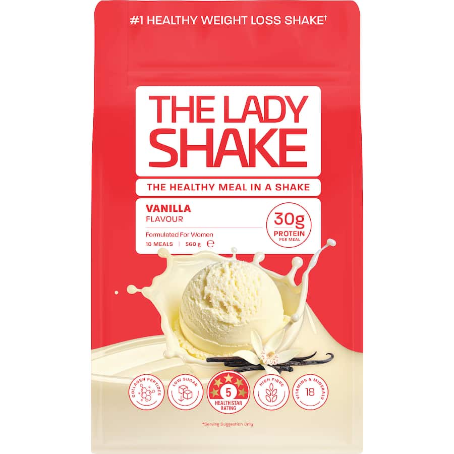 The Lady Shake Meal In A Shake Vanilla