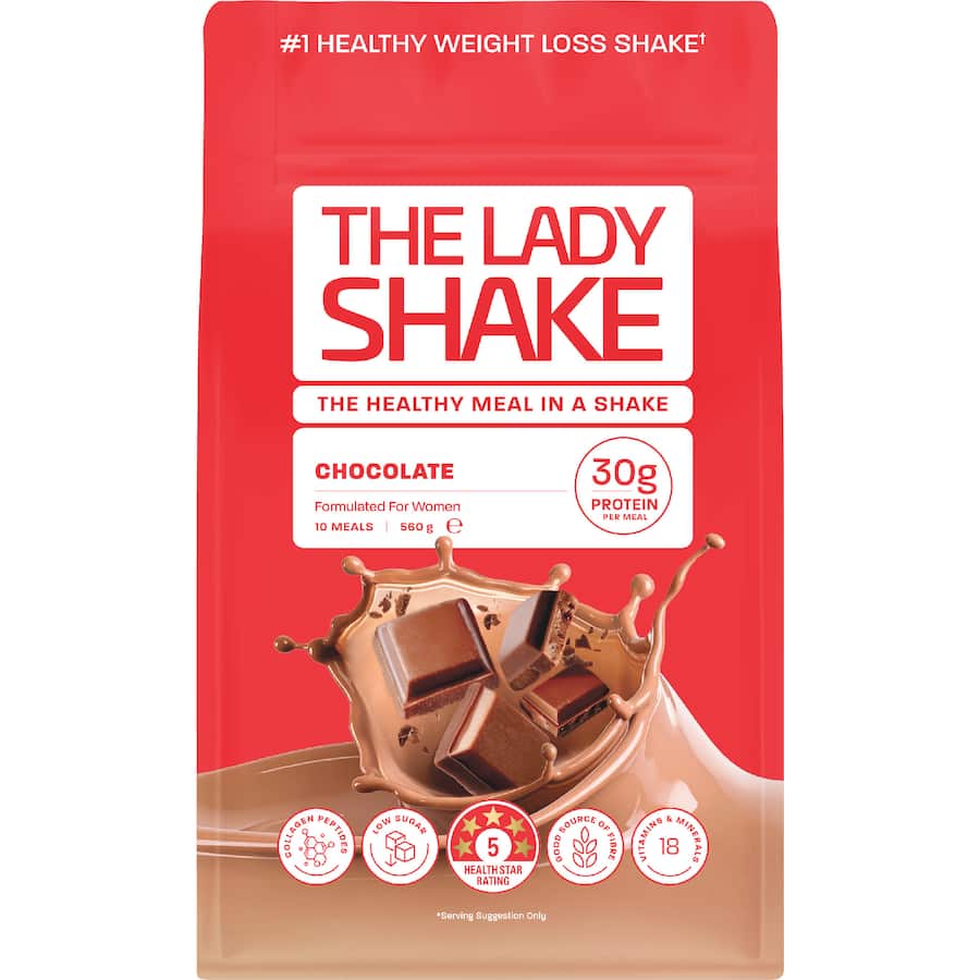 The Lady Shake Meal In A Shake Chocolate