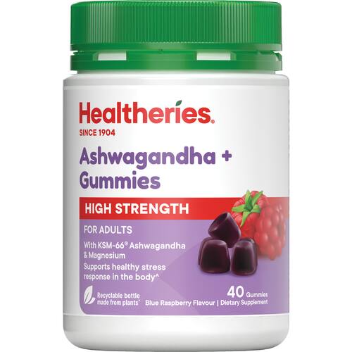 Healtheries Gummies Ashwagandha + Magnesium