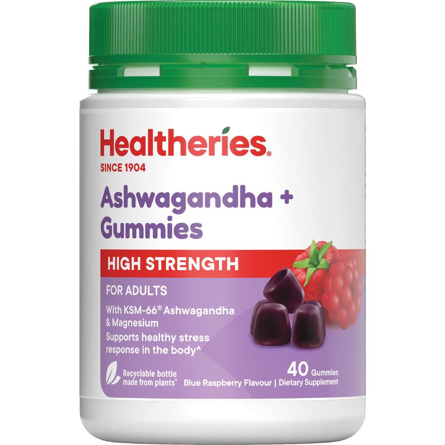 Healtheries Gummies Ashwagandha + Magnesium