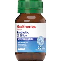 Healtheries Probiotic 25 Billion With Prebiotics, Vege Capsules
