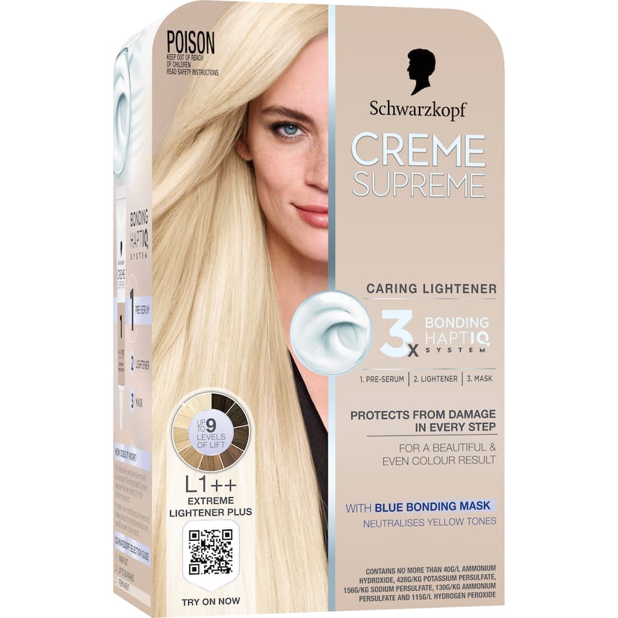 Schwarzkopf Creme Supreme Hair Colour L1 Extreme Lightener Plus