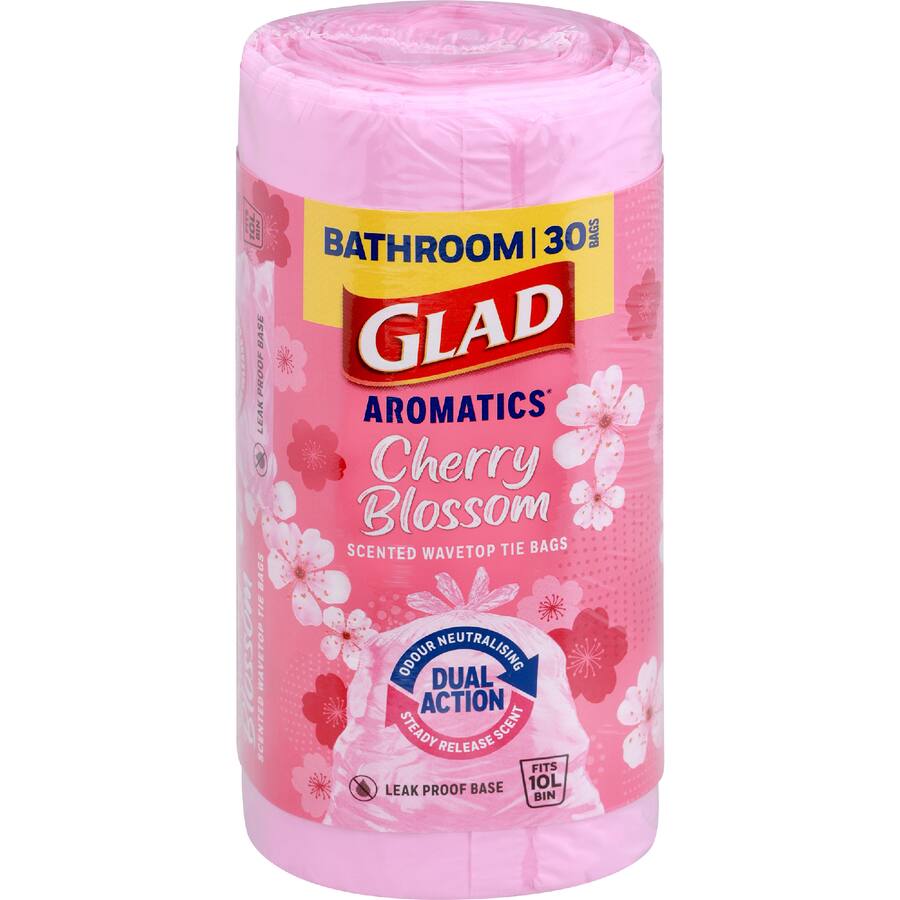 Glad Aromatics Kitchen Tidy Bags Small Cherry Blossom