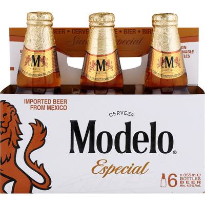 modelo cerveza beer especial