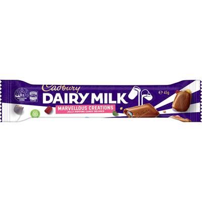 cadbury marvellous creations chocolate bar jelly popping candy