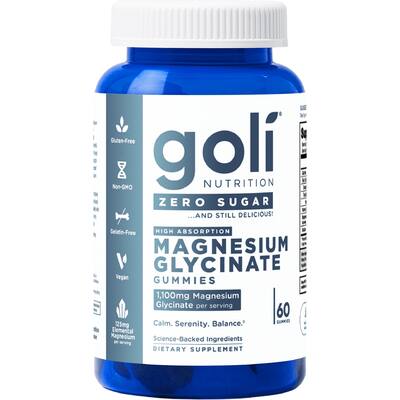 goli nutrition gummies zero sugar magnesium