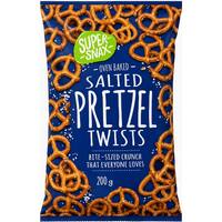 Super Snax Pretzel Twists Salted