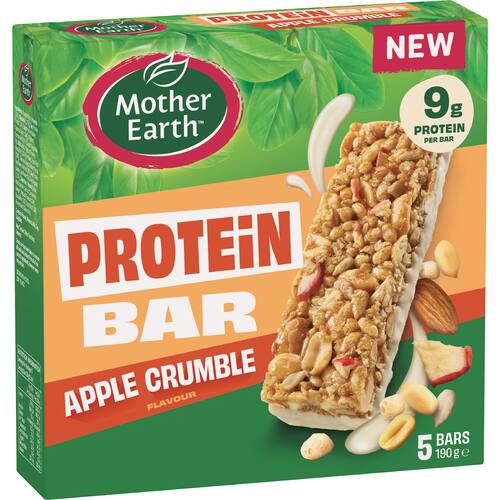 Mother Earth Protein Bars Apple Crumble
