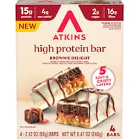 Atkins High Protein Bars Brownie Delight