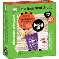 Juicy Potstickers Dumplings Chicken & Coriander