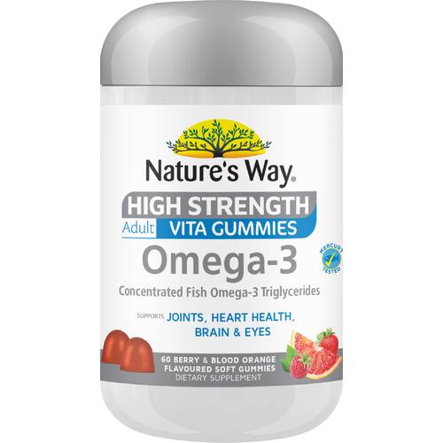 Nature's Way High Strength Supplement Omega 3