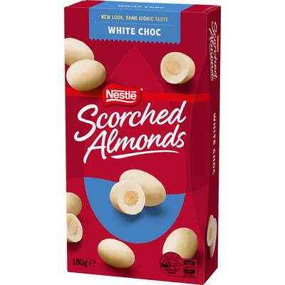 nestlé scorched almonds white chocolate