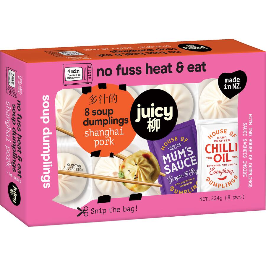 Juicy Heat & Eat Dumplings Pork Soup