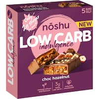 Noshu Low Carb Indulgence Bars Choc Hazlenut
