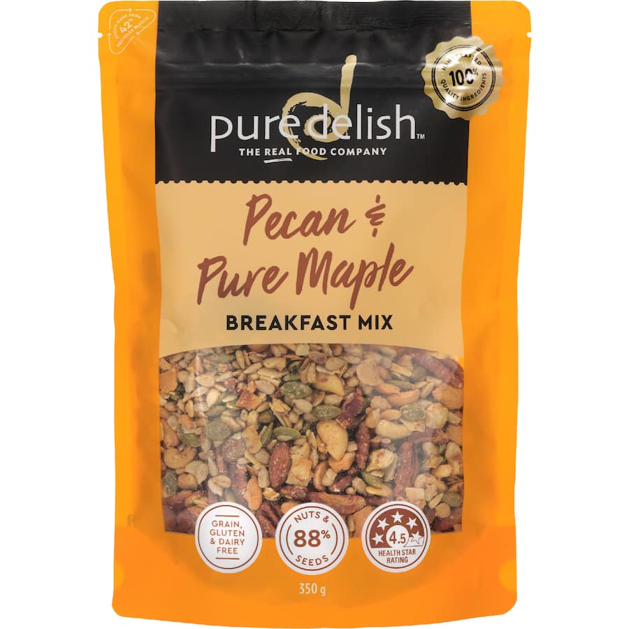 Pure Delish Breakfast Mix Pecan & Pure Maple