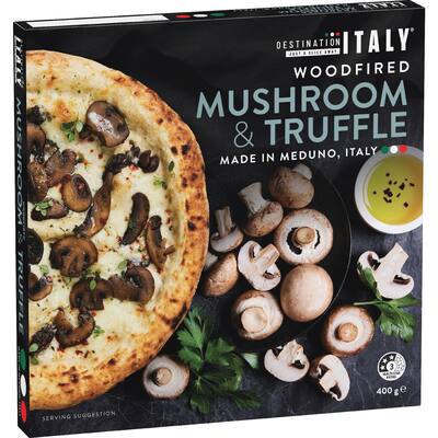 destination italy pizza mushroom & truffle