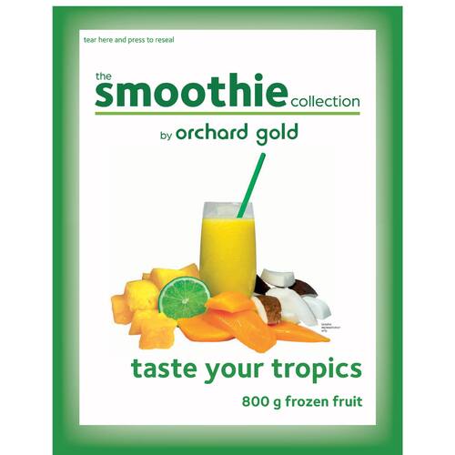 Orchard Gold Frozen Fruit Smoothie Taste Your Tropics