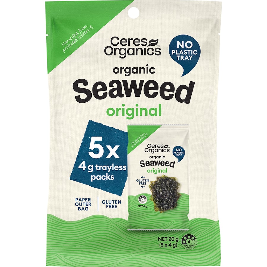 Ceres Organics Seaweed Snack Original