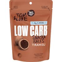 Tom & Luke White Chocolate Coated Tiramisu Low Carb Snackaballs (112g)