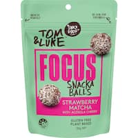 Tom & Luke Strawberry Matcha with Acerola Cherry Snackaballs (132g)