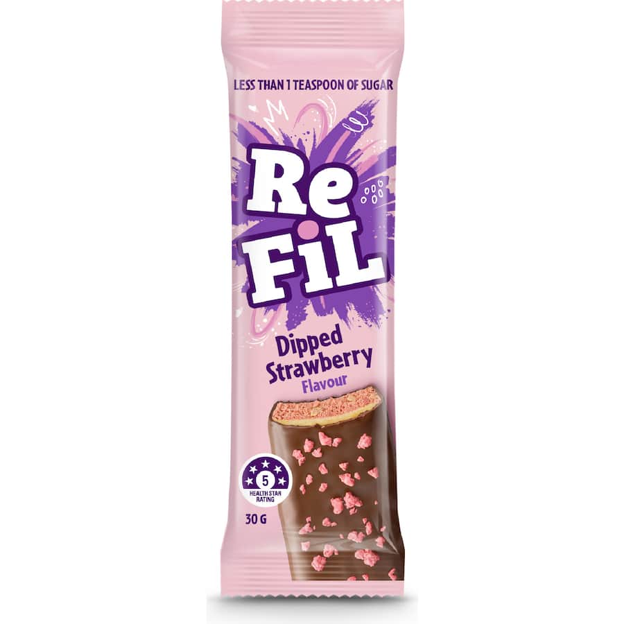 Refil Snack Bar Dipped Strawberry