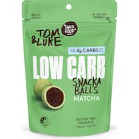 Tom & Luke White Chocolate Coated Matcha Low Carb Snackaballs (112g)