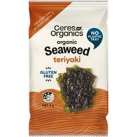 ceres organics seaweed snack teriyaki (4g)