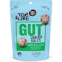 Tom & Luke Gut Apple & Chia Snackaballs (132g)