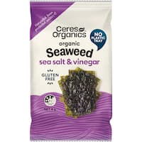 ceres organics seaweed snack sea salt & vinegar (4g)