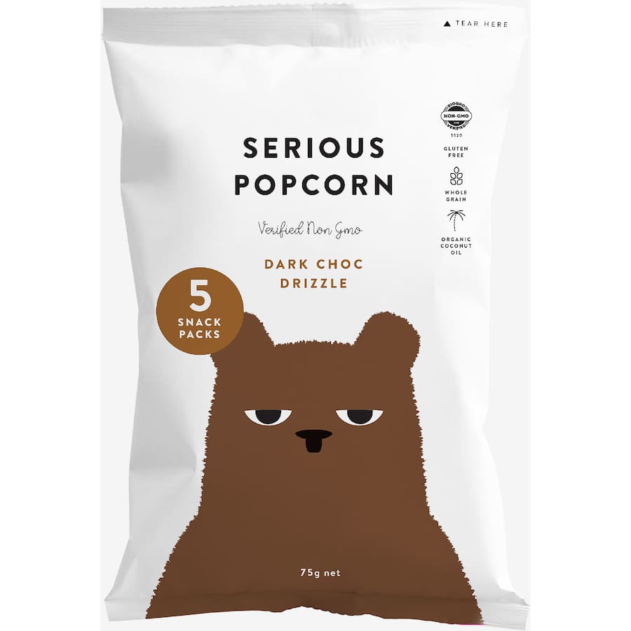 Serious Popcorn Dark Choc Drizzle