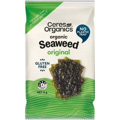 ceres organics seaweed snack original